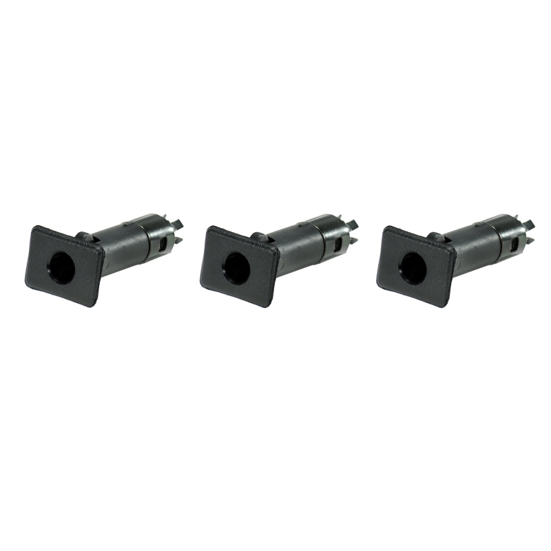 Jeep Wrangler Half Door Insert Set - Rugged Ridge - Black - `87-`06